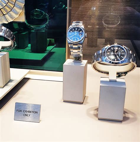 rolex exhibition only